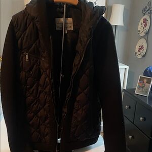 Spring Sale Markdown Eddie Bauer Dark Quilted Hooded Jacket
